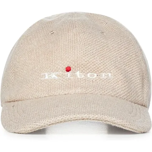 Accessories > Hats > Caps - - Kiton - Modalova