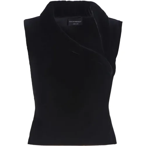 Tops > Sleeveless Tops - - Emporio Armani - Modalova