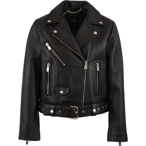 Jackets > Leather Jackets - - Anine Bing - Modalova