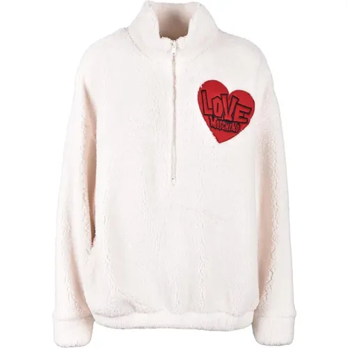 Jackets > Faux Fur & Shearling Jackets - - Love Moschino - Modalova