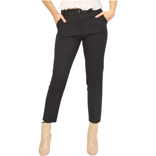 Trousers > Cropped Trousers - - Fracomina - Modalova