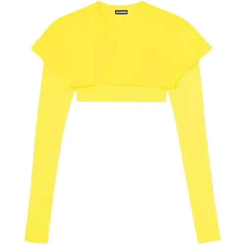 Tops > Long Sleeve Tops - - Jacquemus - Modalova