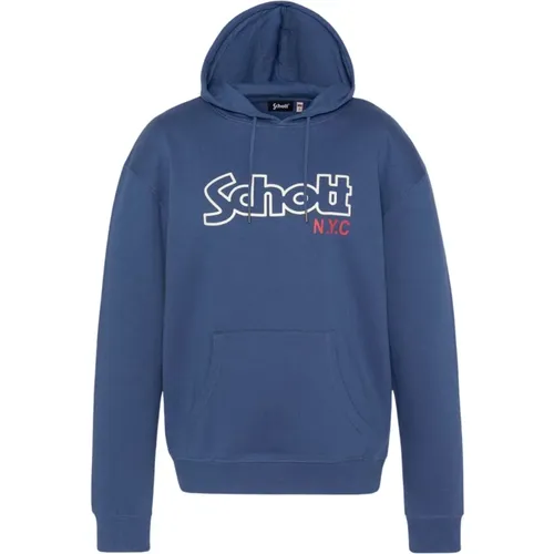 Sweatshirts & Hoodies > Hoodies - - Schott NYC - Modalova