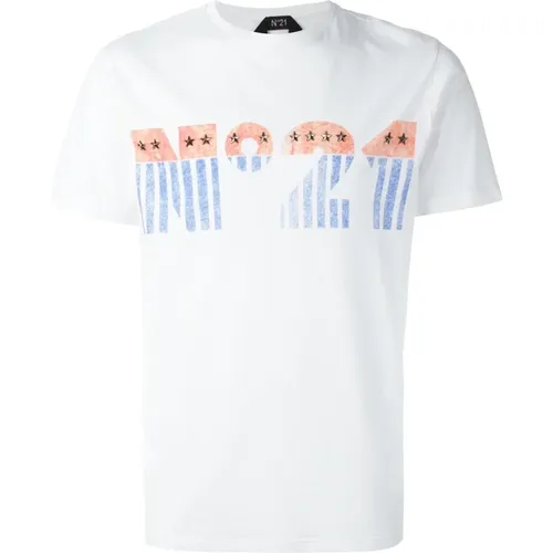 N21 - Tops > T-Shirts - White - N21 - Modalova