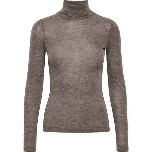 InWear - Cols roulés - Brun - InWear - Modalova