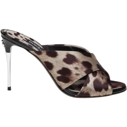 Shoes > Heels > Heeled Mules - - Dolce & Gabbana - Modalova