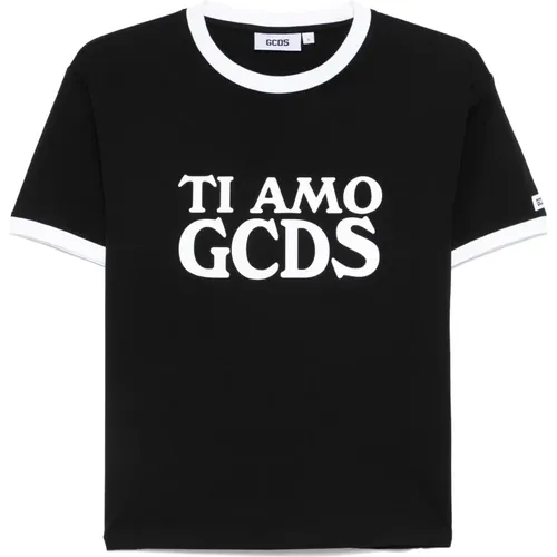 Gcds - Tops > T-Shirts - Black - Gcds - Modalova