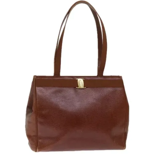 Pre-owned > Pre-owned Bags > Pre-owned Tote Bags - - Salvatore Ferragamo Pre-owned - Modalova