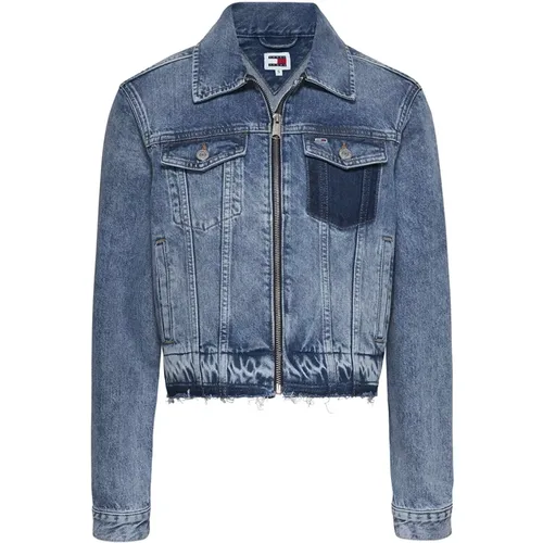 Jackets > Denim Jackets - - Tommy Hilfiger - Modalova