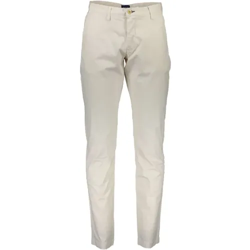 Gant - Trousers > Chinos - Beige - Gant - Modalova