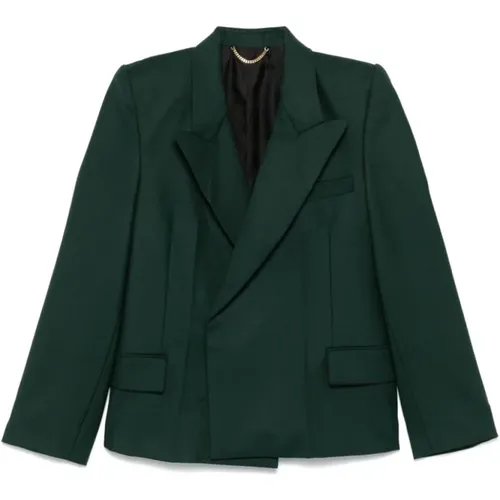 Jackets > Blazers - - Victoria Beckham - Modalova