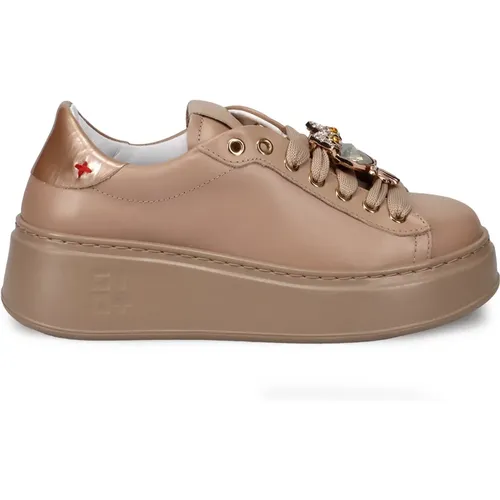 Gio+ - Shoes > Sneakers - Beige - Gio+ - Modalova