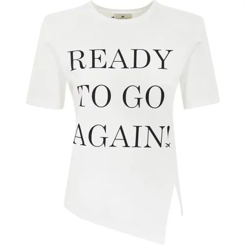 Tops > T-Shirts - - Elisabetta Franchi - Modalova