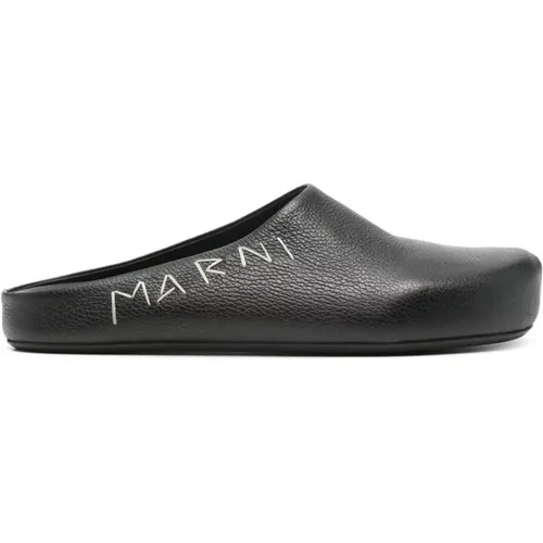 Shoes > Flats > Mules - - Marni - Modalova