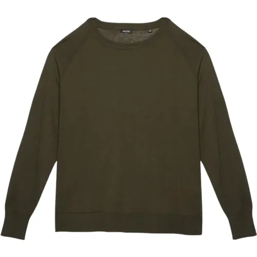 Knitwear > Round-neck Knitwear - - Aspesi - Modalova