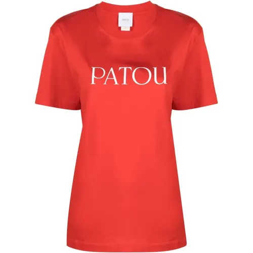 Patou - Tops > T-Shirts - Red - Patou - Modalova
