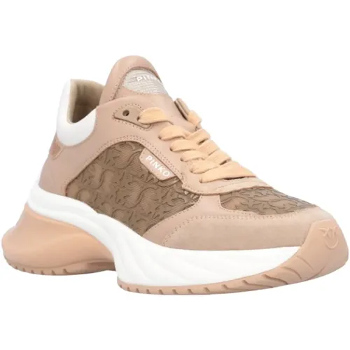 Pinko - Shoes > Sneakers - Beige - pinko - Modalova