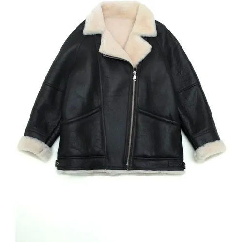 Jackets > Faux Fur & Shearling Jackets - - Just Things we Like - Modalova