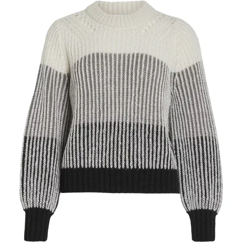 Knitwear > Round-neck Knitwear - - Vila - Modalova