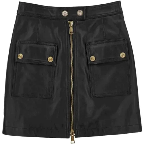 Skirts > Leather Skirts - - Versace Jeans Couture - Modalova