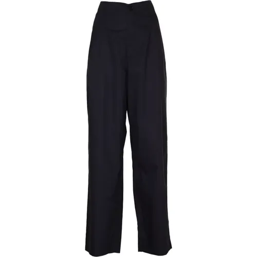 Trousers > Wide Trousers - - Roberto Collina - Modalova