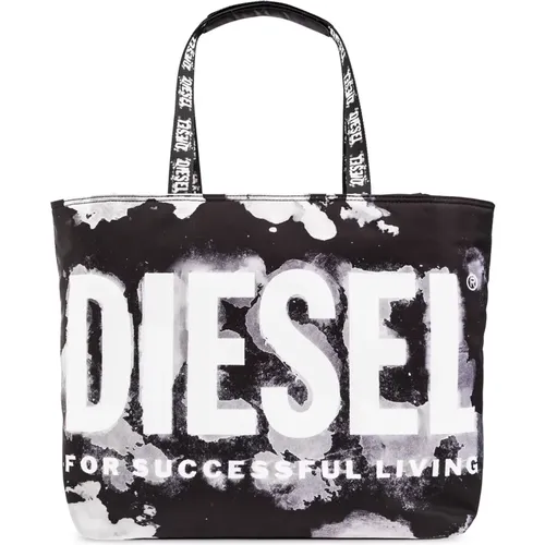 Diesel - Bags > Tote Bags - Black - Diesel - Modalova