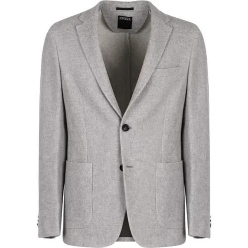 Jackets > Blazers - - Ermenegildo Zegna - Modalova