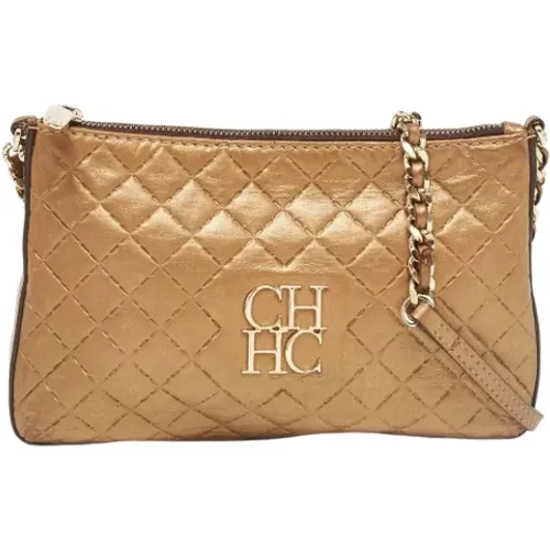 Pre-owned > Pre-owned Bags > Pre-owned Clutches - - Carolina Herrera Pre-owned - Modalova