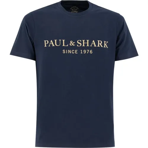 Tops > T-Shirts - - PAUL & SHARK - Modalova