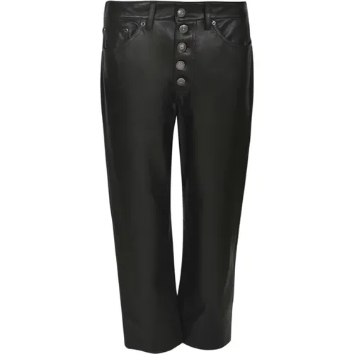 Trousers > Straight Trousers - - Dondup - Modalova