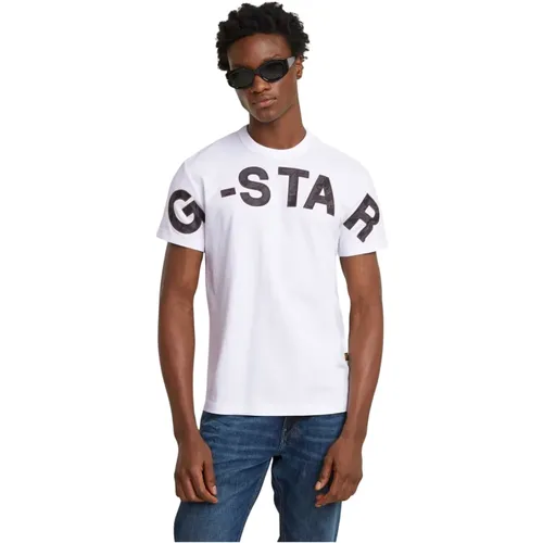 G-star - Tops > T-Shirts - White - G-Star - Modalova