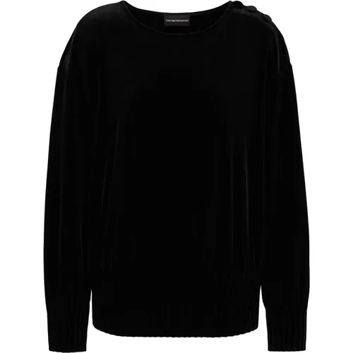 Knitwear > Round-neck Knitwear - - Emporio Armani - Modalova