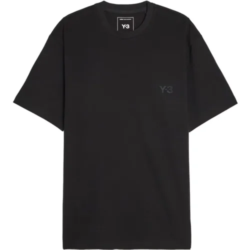 Y-3 - Tops > T-Shirts - Black - Y-3 - Modalova