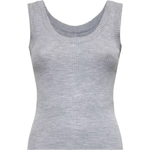 Tops > Sleeveless Tops - - BRUNELLO CUCINELLI - Modalova