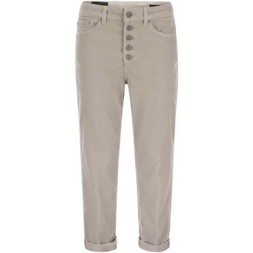 Trousers > Cropped Trousers - - Dondup - Modalova