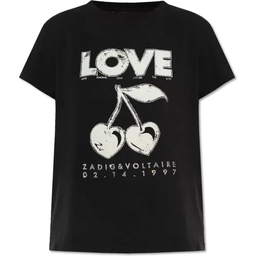 Tops > T-Shirts - - Zadig & Voltaire - Modalova