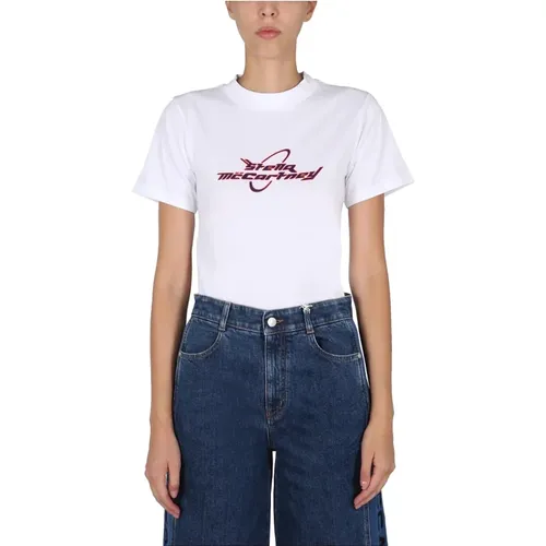 Tops > T-Shirts - - Stella Mccartney - Modalova