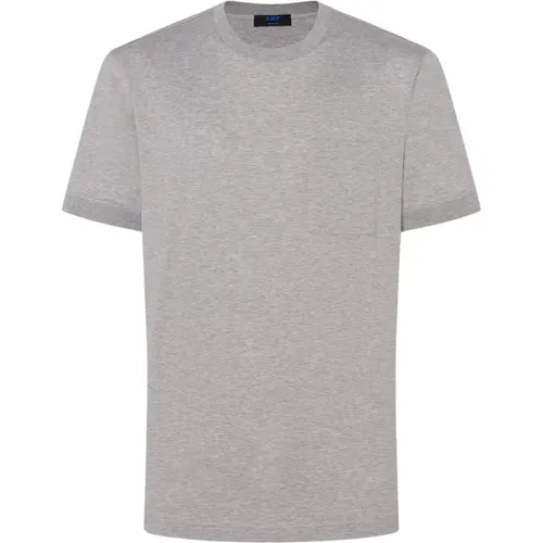 Kiton - Tops > T-Shirts - Gray - Kiton - Modalova