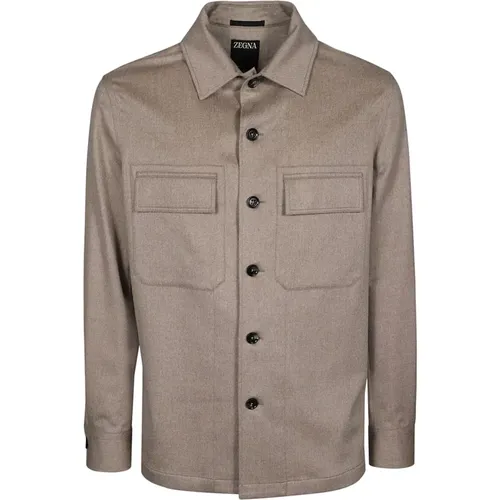 Jackets > Light Jackets - - Ermenegildo Zegna - Modalova