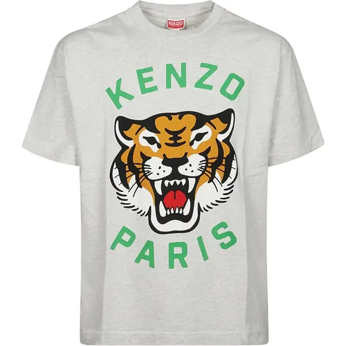 Kenzo - Tops > T-Shirts - Gray - Kenzo - Modalova