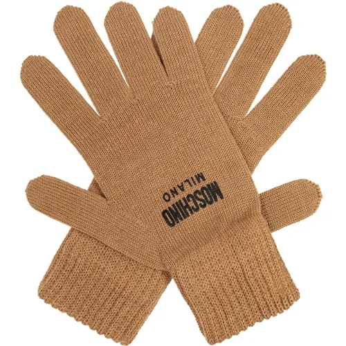 Accessories > Gloves - - Moschino - Modalova