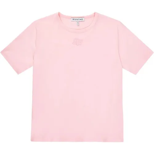 Munthe - Tops > T-Shirts - Pink - Munthe - Modalova