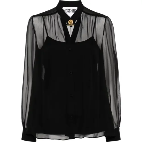 Blouses & Shirts > Shirts - - Moschino - Modalova