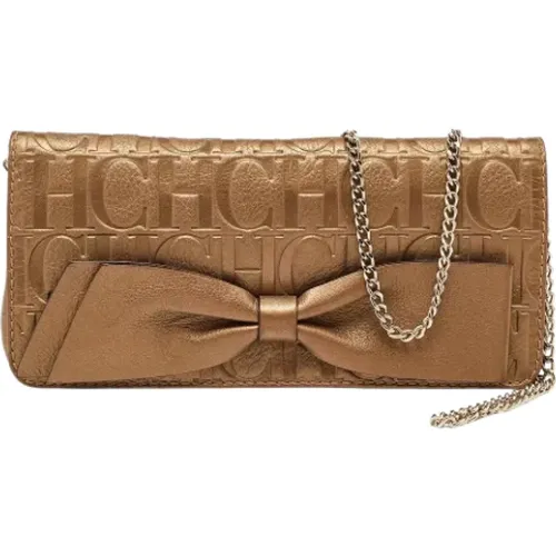 Pre-owned > Pre-owned Bags > Pre-owned Clutches - - Carolina Herrera Pre-owned - Modalova