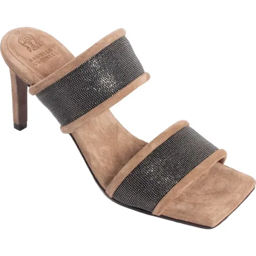 Shoes > Sandals > High Heel Sandals - - BRUNELLO CUCINELLI - Modalova