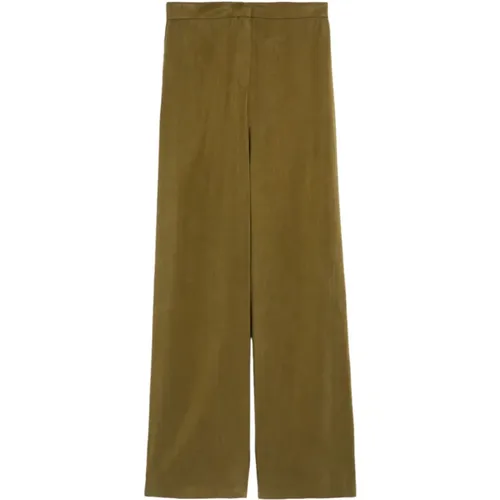 Trousers > Wide Trousers - - Max Mara Studio - Modalova