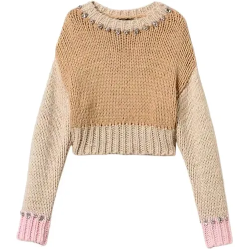 Knitwear > Round-neck Knitwear - - Twinset - Modalova