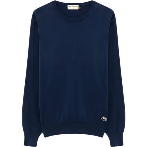 Knitwear > Round-neck Knitwear - - Roy Roger's - Modalova