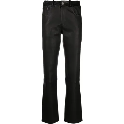 Trousers > Leather Trousers - - Arma - Modalova