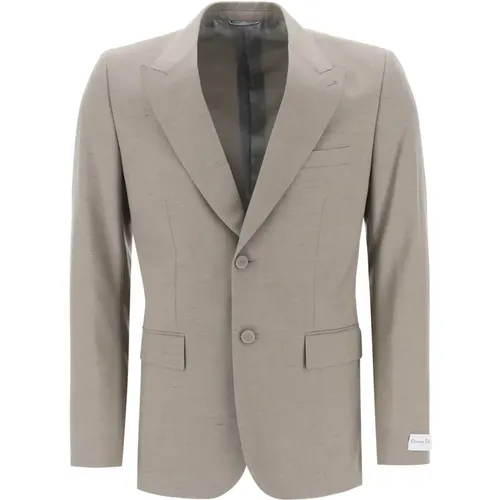 Dior - Jackets > Blazers - Beige - Dior - Modalova